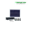 Solar Lighting Kit 12V 8W Portable Solar Light for Home