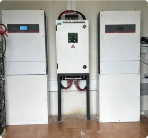 60KW complete solar hybrid energy system by parallel operation