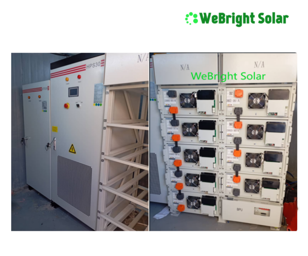 30KW 50KW Solar Hybrid Energy System with ESS 120kWh
